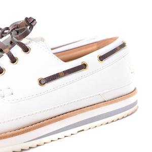 ルイヴィトン LOUIS VUITTON デッキシューズ モノグラム レザー 