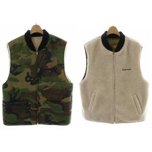 Supreme シュプリーム リバーシブル ベスト 迷彩 ボア Supreme - 【入手困難!!】シュプリーム ✈︎リバーシブル 迷彩