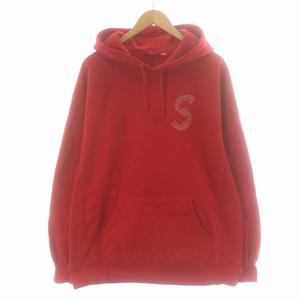 Supreme Sロゴパーカー　赤色 シュプリーム SUPREME S logo Hoodie Red ロゴパーカー プル