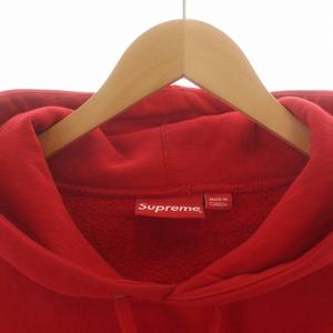 シュプリーム SUPREME S logo Hoodie Red ロゴパーカー プルオーバー