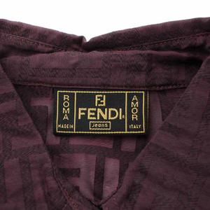 フェンディ FENDI カジュアルシャツ シアー シースルー