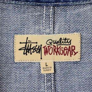 ステューシー STUSSY デニムジャケット Gジャン カバーオール
