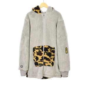 アベイシングエイプ A BATHING APE ボア フリース シャーク フルジップ 