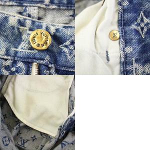 【希少】LOUIS VUITTON ルイヴィトン パッチワーク デニムパンツ モノグラムパッチワークデニムパンツ」「LOUIS VUITTON X NIGO