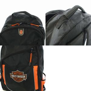 HARLEY-DAVIDSON バックパック 黒/オレンジ