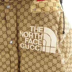 グッチ GUCCI × THE NORTHFACE ザノースフェイス GG柄 ダウン