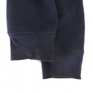 ザノースフェイス THE NORTH FACE ジップパーカー スウェット ジップアップ 長袖 ロゴプリント M 紺 ネイビー 赤 レッド /YM メンズ