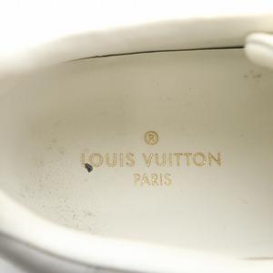 ルイヴィトン LOUIS VUITTON フロントローライン LVロゴ モノグラムフラワー スニーカー シューズ 36 23.0cm 白 ホワイト /AN9 ☆AA★ レディース