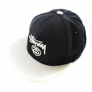ステューシー STUSSY キャップ 野球帽 帽子 ロゴ刺繍 コットン