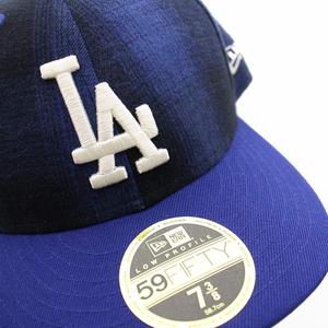 【中古】MLB ドジャース キャップ 2個セット黒/黒 7 3/4と6 1/2 Amazon.co.jp: [ニューエラ] 59FIFTY キャップ MLB ロサンゼルス