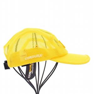 未使用品 シュプリーム SUPREME 18ss Cordura Camp Cap コーデュラキャンプキャップ ベースボールキャップ ボックスロゴ メッシュ 黄色 /KH ☆AA★ メンズ