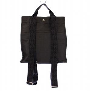 エルメス HERMES エールラインMM リュックサック デイバッグ グレー /KH ●D レディース
