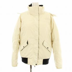 ザノースフェイス THE NORTH FACE McMURDO SERIES ダウンジャケット フード ジップアップ ロゴ刺繍 95 L アイボリー NFJ1DG88 /KU レディース