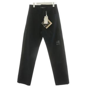 未使用品 サロモン Salomon × エムエムシックス MM6 PANTS 5 POCKETS Deep Black ゴアテックス トラックパンツ ロゴ M 黒 ブラック SH0LA0013 M35200 /AN7 ☆AA★ メンズ