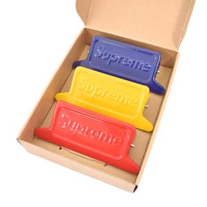シュプリーム SUPREME 23SS Dulton Small Clips クリップ 3個セット 赤 レッド 黄 イエロー 青 ブルー メンズ