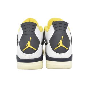 ナイキ NIKE Women's Air Jordan 4 Retro Vivid Sulfur ウィメンズ エアジョーダン4 レトロ ヴィヴィッドサルファー スニーカー US9 黄 イエロー AQ9129-101 メンズ