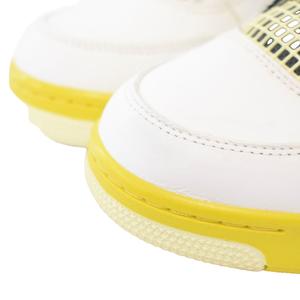 ナイキ NIKE Women's Air Jordan 4 Retro Vivid Sulfur ウィメンズ エアジョーダン4 レトロ ヴィヴィッドサルファー スニーカー US9 黄 イエロー AQ9129-101 メンズ