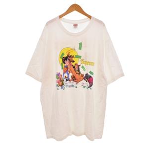 シュプリーム SUPREME 25FW ALL Dogs Go To Heaven Tee Tシャツ 半袖 プリント XL 白 ホワイト メンズ