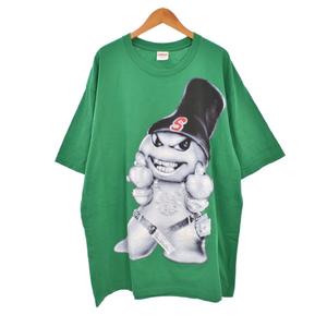シュプリーム SUPREME 25FW Snowman Tee Tシャツ 半袖 プリント XL 緑 グリーン メンズ