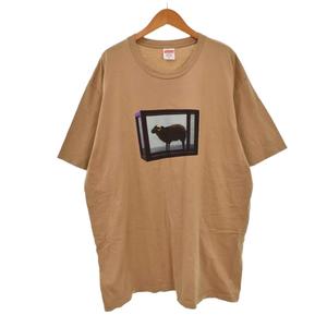 シュプリーム SUPREME 25SS Damien Hirst Tee Tシャツ 半袖 プリント XL ベージュ メンズ
