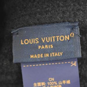 ルイヴィトン LOUIS VUITTON ビーニー LV スパーク ニット帽 帽子 黒 ブラック M77877 ☆AA★ レディース