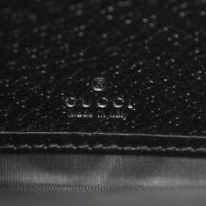 グッチ GUCCI ビー＆スター ラウンドジップウォレット 長財布 蜂 星 レザー 黒 ブラック 金色 ゴールドカラー ☆AA★ メンズ