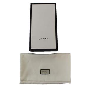 グッチ GUCCI ビー＆スター ラウンドジップウォレット 長財布 蜂 星 レザー 黒 ブラック 金色 ゴールドカラー ☆AA★ メンズ
