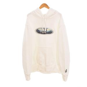 ザノースフェイス THE NORTH FACE シュプリーム Supreme Lenticular Mountains Hooded Sweatshirt レンチキュラー マウンテンズ フーディー パーカー L 白 ホワイト NT52100I メンズ
