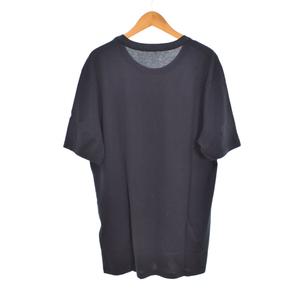 ルイヴィトン LOUIS VUITTON ロゴ ノイズ グラデーション Tシャツ 半袖 プリント L 紺 ネイビー RM121M H1JR14JEZ メンズ