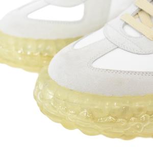 メゾンマルジェラ 22 Maison Margiela 22 Replica Caviar Bubble Sole レプリカ キャビア バブルソール ジャーマントレーナー ローカット スニーカー 41 白 ホワイト S37WS0503 メンズ