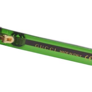 グッチ GUCCI サングラス ラウンドフレーム アイウェア シェリーライン 54□19-145 茶 ブラウン GG0702SK メンズ レディース