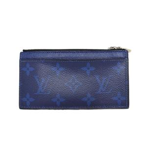 ルイヴィトン LOUIS VUITTON モノグラム タイガラマ コインカード ホルダー 青 ブルー M30270 ☆AA★ メンズ