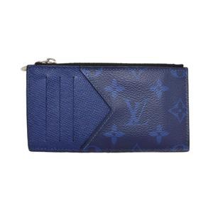 ルイヴィトン LOUIS VUITTON モノグラム タイガラマ コインカード ホルダー 青 ブルー M30270 ☆AA★ メンズ