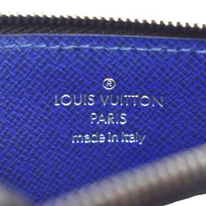 ルイヴィトン LOUIS VUITTON モノグラム タイガラマ コインカード ホルダー 青 ブルー M30270 ☆AA★ メンズ