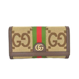 グッチ GUCCI オフィディア ジャンボGG コンチネンタルウォレット 長財布 ロングウォレット ベージュ 523153 ☆AA★ メンズ