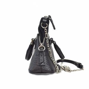 メゾンマルジェラ 11 Maison Margiela 11 5AC CLASSIQUE BABY ショルダーバッグ ポシェット 黒 ブラック SB3WG0025 ☆AA★ メンズ レディース