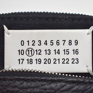 メゾンマルジェラ 11 Maison Margiela 11 5AC CLASSIQUE BABY ショルダーバッグ ポシェット 黒 ブラック SB3WG0025 ☆AA★ メンズ レディース