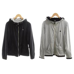 Burberry BLACK label リバーシブル パーカー ナイロン burberry
