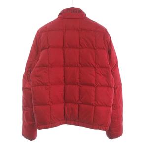 トミーヒルフィガー TOMMY HILFIGER ダウンジャケット リバーシブル ジップアップ 長袖 S 紺 ネイビー 赤 レッド メンズ