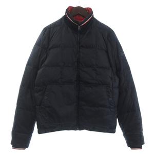 トミーヒルフィガー TOMMY HILFIGER ダウンジャケット リバーシブル ジップアップ 長袖 S 紺 ネイビー 赤 レッド メンズ