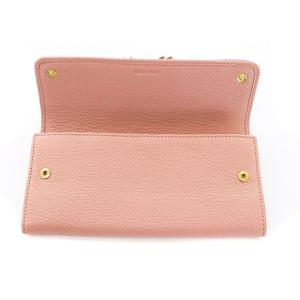 ミュウミュウ miumiu バレンタイン限定ウォレット マドラス 長財布 二 