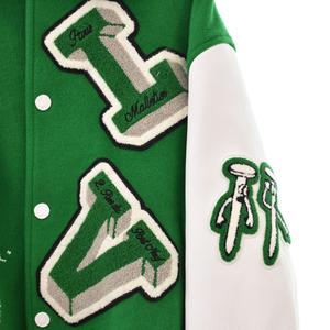 LOUIS VUITTON エンブロイダリー バーシティジャケット スタジャン LOUIS VUITTON エンブロイダリー バーシティジャケット スタジャン