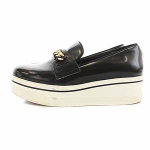 ステラマッカートニー STELLA McCARTNEY 厚底 ローファー 37黒