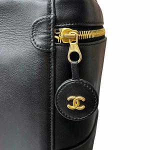 シャネル CHANEL ビコローレ バニティバッグ レザー ポーチ