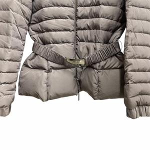 モンクレール MONCLER ダウンジャケット ベルト付き 灰 グレー 2