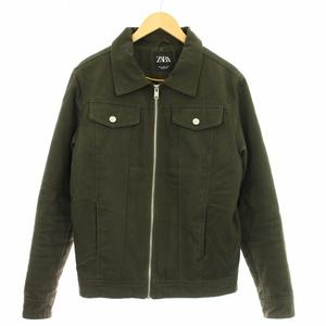 ザラ ZARA 80089348-4 ステンカラージャケット ブルゾン 中綿