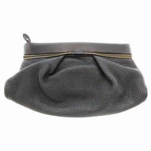 ジミーチュウ JIMMY CHOO クラッチバッグ パーティバッグ レザー 黒 ブラック /AE ■GY41 レディース