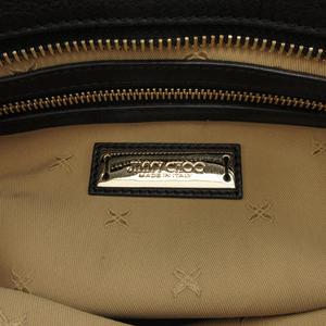 ジミーチュウ JIMMY CHOO クラッチバッグ パーティバッグ レザー 黒 ブラック /AE ■GY41 レディース