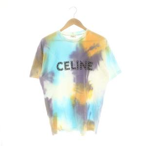 セリーヌ CELINE 2X687957MダイタイTシャツ カットソー 総柄 S マルチカラー /MI ■OS メンズ