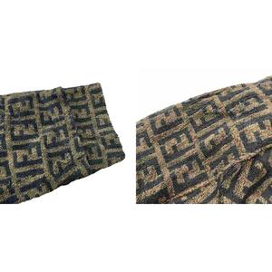 専用！新品タグ付き！フェンディ　ズッカ柄　バスローブ　ガウン　日本製　箱あり フェンディ FENDI ズッカ柄 バスローブ ガウン ルームウェア パイル地